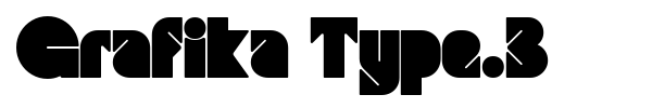 Grafika Type.3 font preview